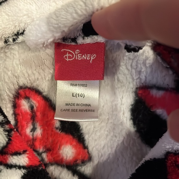 Minnie Mouse Fleece Robe - Picture 4 of 4